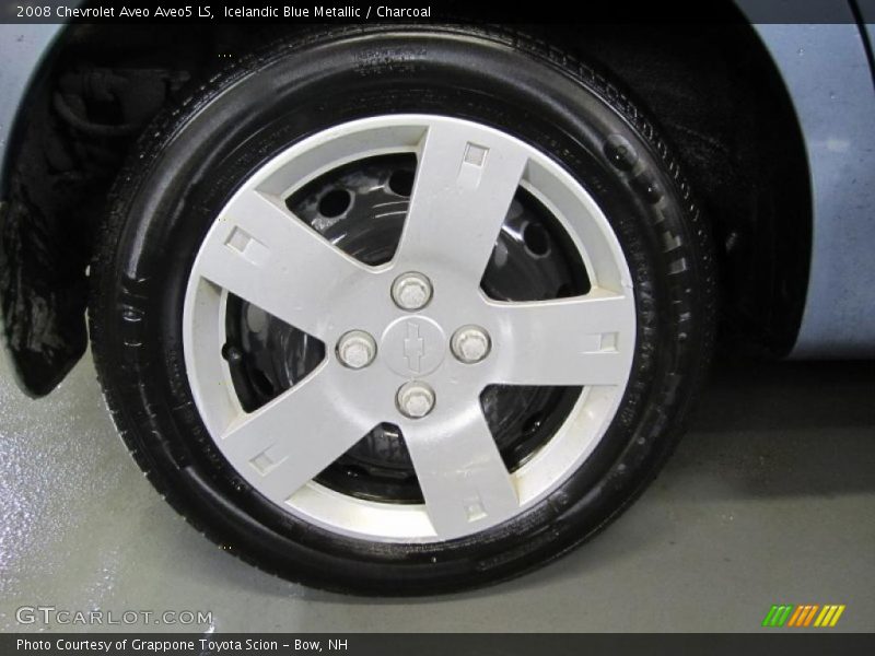 Icelandic Blue Metallic / Charcoal 2008 Chevrolet Aveo Aveo5 LS