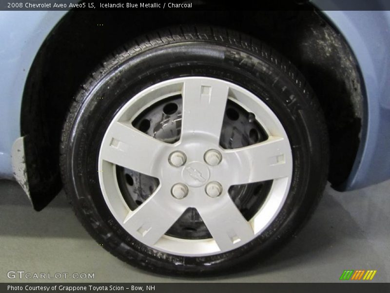Icelandic Blue Metallic / Charcoal 2008 Chevrolet Aveo Aveo5 LS