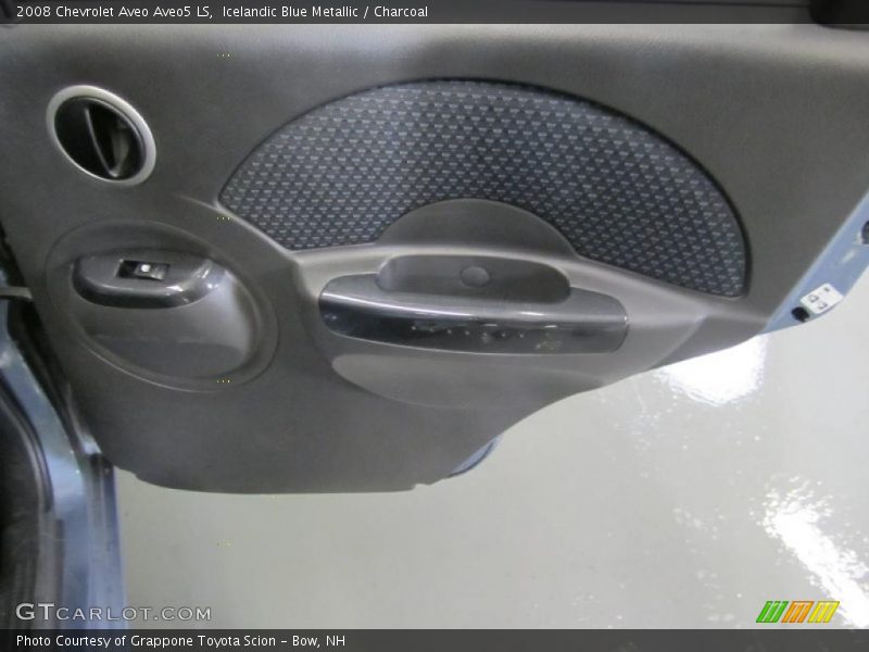 Icelandic Blue Metallic / Charcoal 2008 Chevrolet Aveo Aveo5 LS