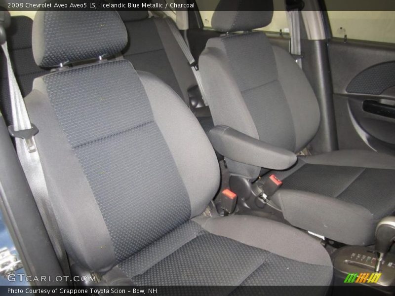 Icelandic Blue Metallic / Charcoal 2008 Chevrolet Aveo Aveo5 LS