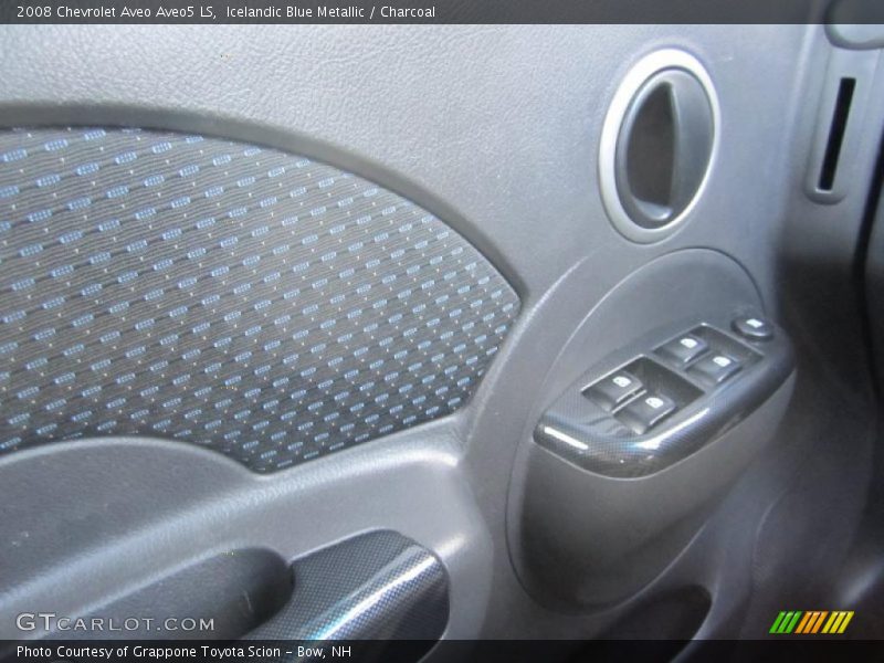 Icelandic Blue Metallic / Charcoal 2008 Chevrolet Aveo Aveo5 LS