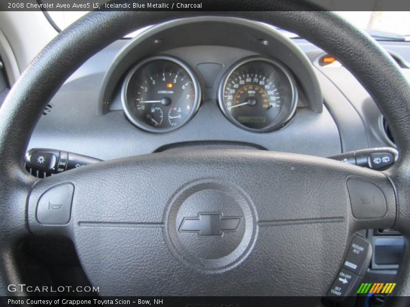 Icelandic Blue Metallic / Charcoal 2008 Chevrolet Aveo Aveo5 LS