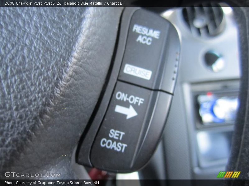 Icelandic Blue Metallic / Charcoal 2008 Chevrolet Aveo Aveo5 LS