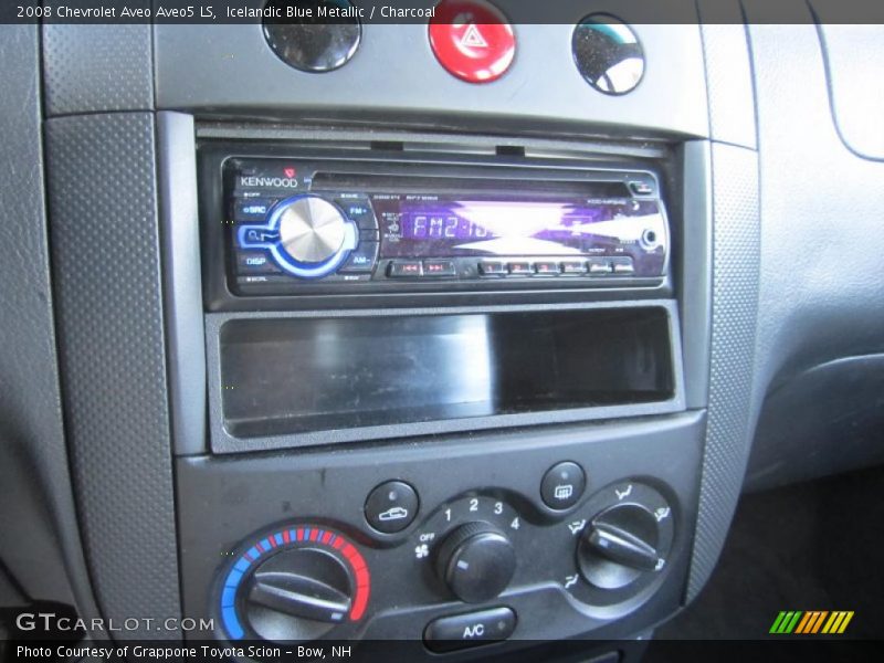 Icelandic Blue Metallic / Charcoal 2008 Chevrolet Aveo Aveo5 LS