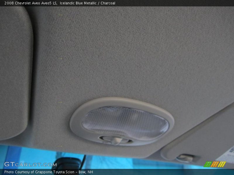 Icelandic Blue Metallic / Charcoal 2008 Chevrolet Aveo Aveo5 LS