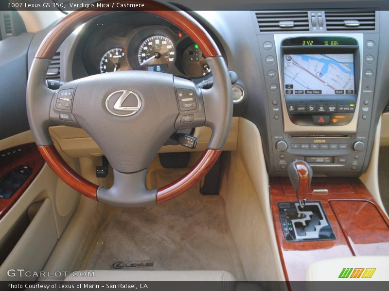 Navigation of 2007 GS 350