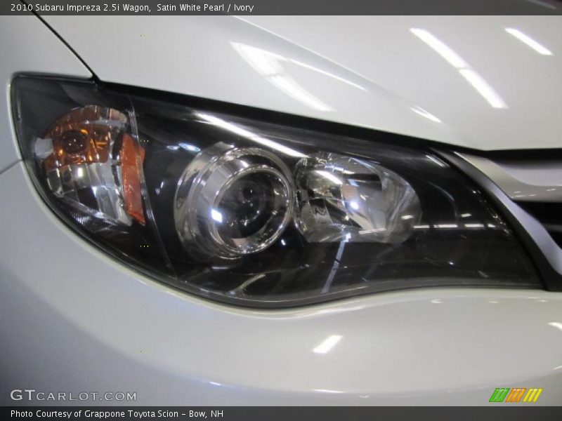 Satin White Pearl / Ivory 2010 Subaru Impreza 2.5i Wagon
