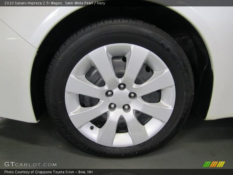 Satin White Pearl / Ivory 2010 Subaru Impreza 2.5i Wagon