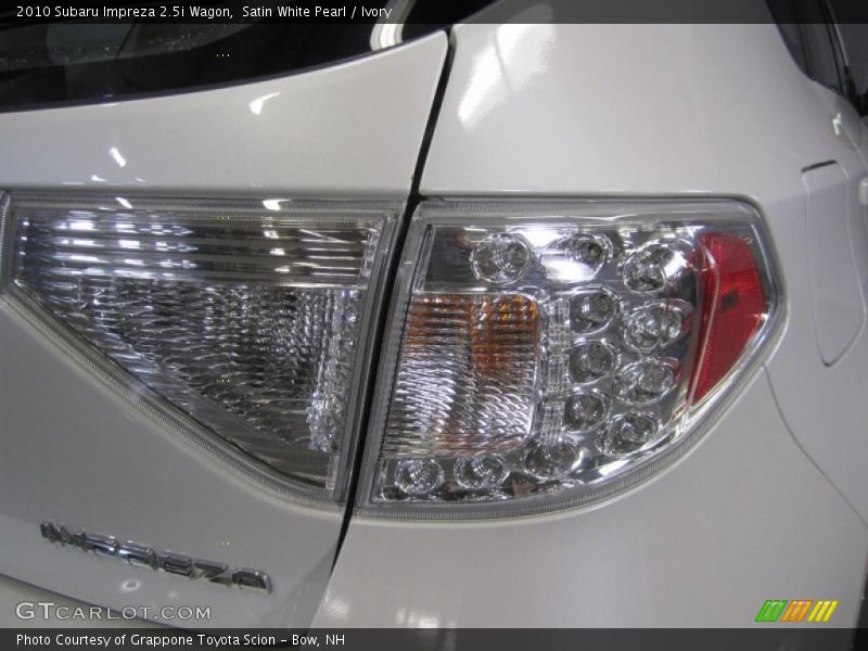 Satin White Pearl / Ivory 2010 Subaru Impreza 2.5i Wagon