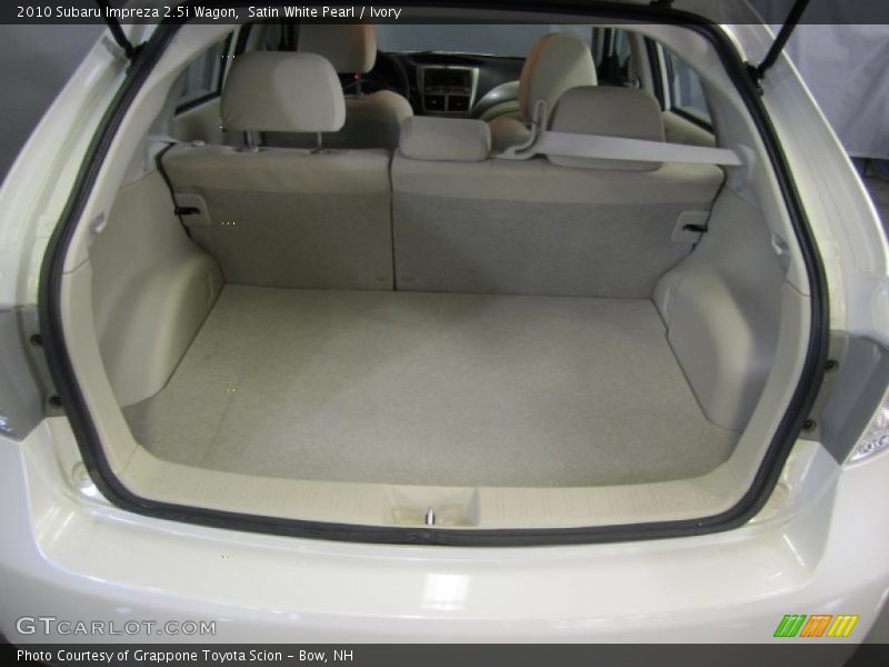 Satin White Pearl / Ivory 2010 Subaru Impreza 2.5i Wagon