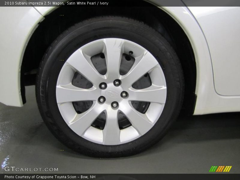 Satin White Pearl / Ivory 2010 Subaru Impreza 2.5i Wagon