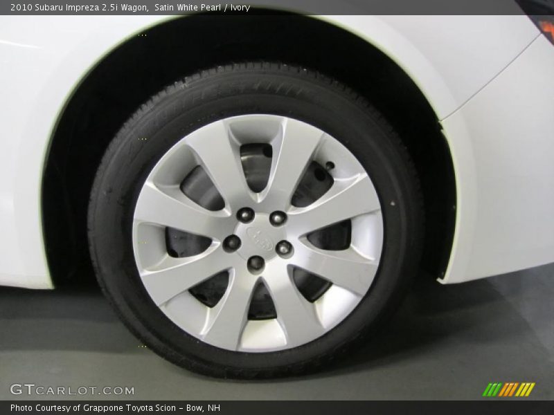 Satin White Pearl / Ivory 2010 Subaru Impreza 2.5i Wagon