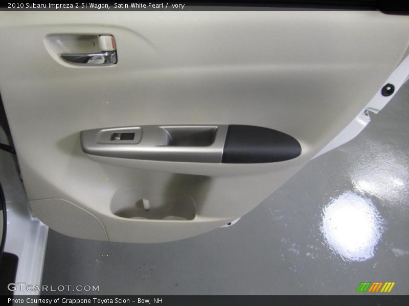 Satin White Pearl / Ivory 2010 Subaru Impreza 2.5i Wagon