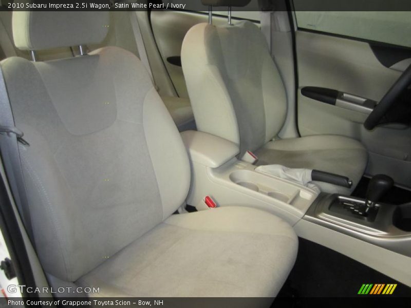 Satin White Pearl / Ivory 2010 Subaru Impreza 2.5i Wagon