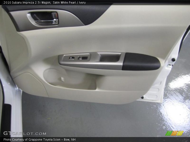 Satin White Pearl / Ivory 2010 Subaru Impreza 2.5i Wagon