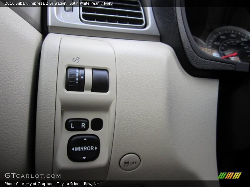 Satin White Pearl / Ivory 2010 Subaru Impreza 2.5i Wagon