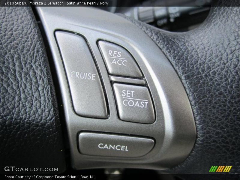 Satin White Pearl / Ivory 2010 Subaru Impreza 2.5i Wagon