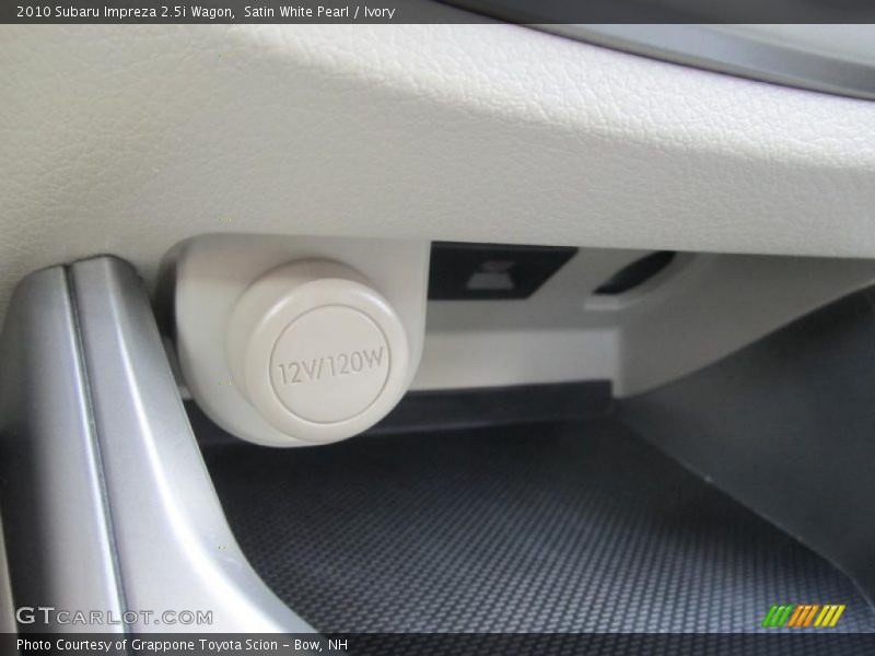 Satin White Pearl / Ivory 2010 Subaru Impreza 2.5i Wagon