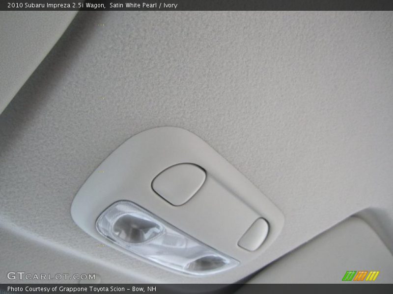 Satin White Pearl / Ivory 2010 Subaru Impreza 2.5i Wagon