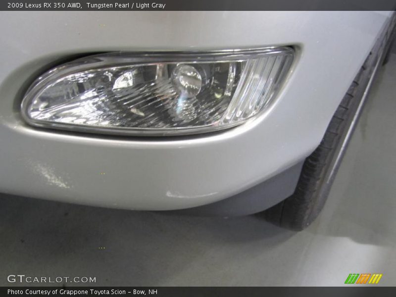 Tungsten Pearl / Light Gray 2009 Lexus RX 350 AWD