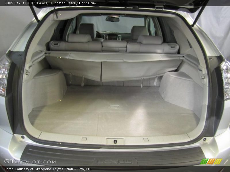 Tungsten Pearl / Light Gray 2009 Lexus RX 350 AWD