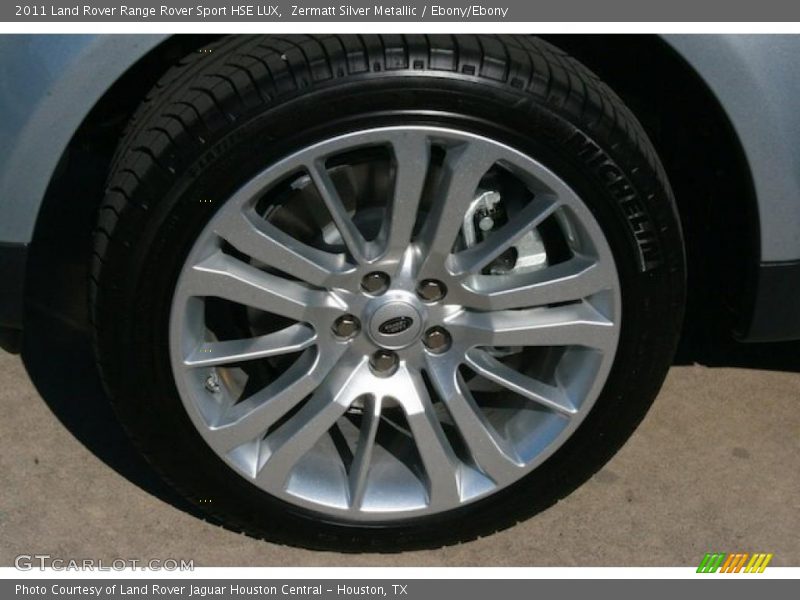 Zermatt Silver Metallic / Ebony/Ebony 2011 Land Rover Range Rover Sport HSE LUX