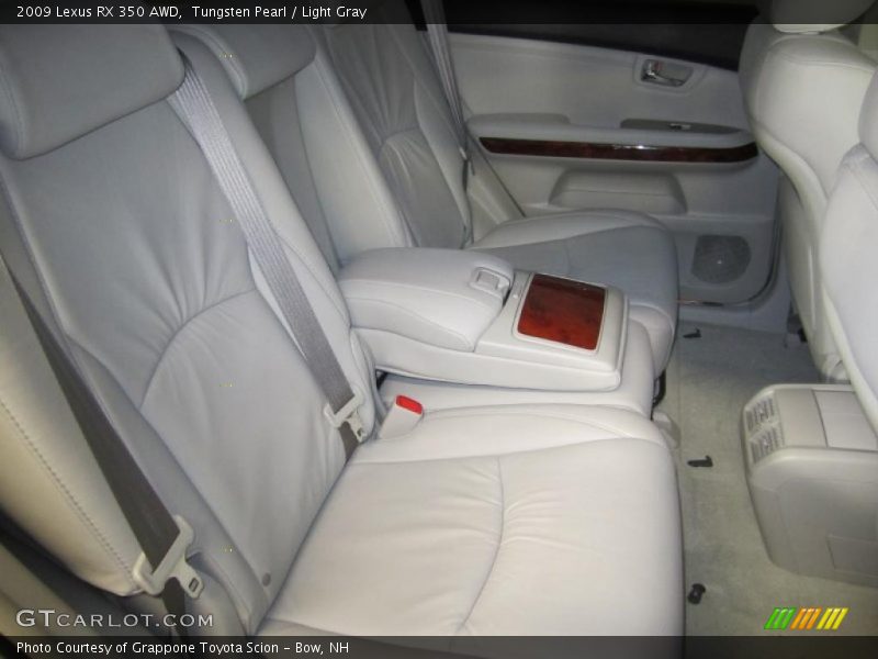 Tungsten Pearl / Light Gray 2009 Lexus RX 350 AWD