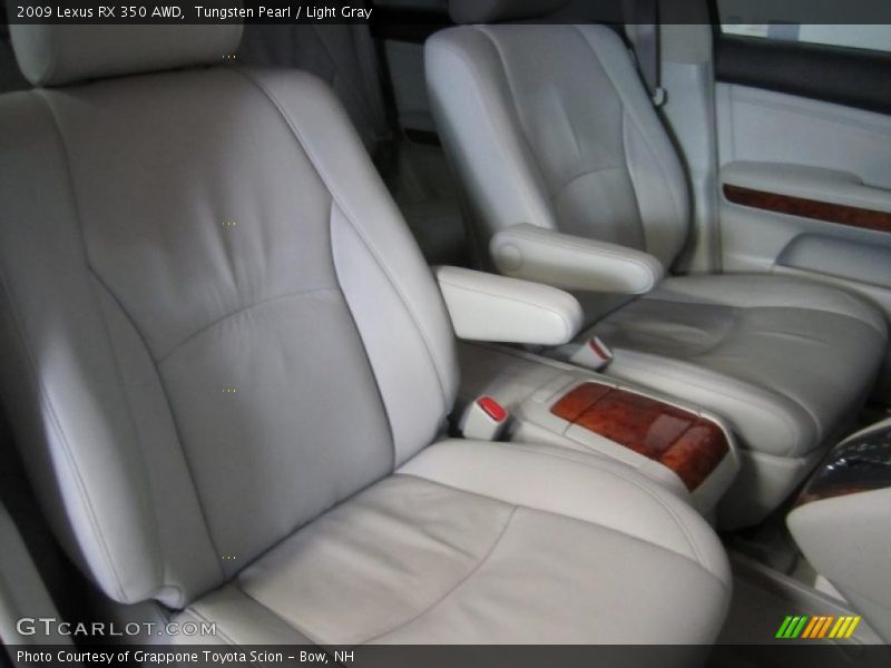 Tungsten Pearl / Light Gray 2009 Lexus RX 350 AWD
