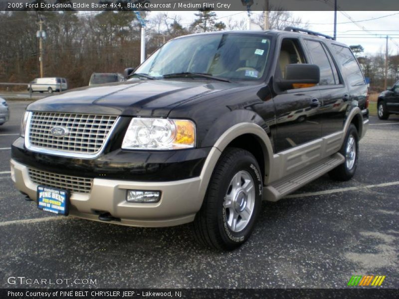 Black Clearcoat / Medium Flint Grey 2005 Ford Expedition Eddie Bauer 4x4