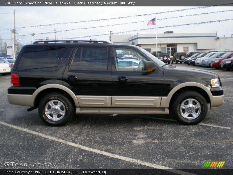 Black Clearcoat / Medium Flint Grey 2005 Ford Expedition Eddie Bauer 4x4