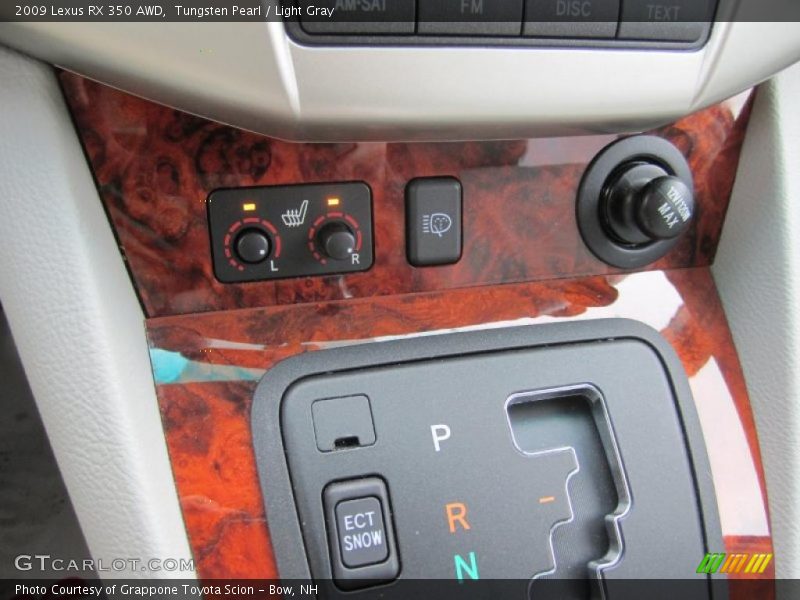 Tungsten Pearl / Light Gray 2009 Lexus RX 350 AWD
