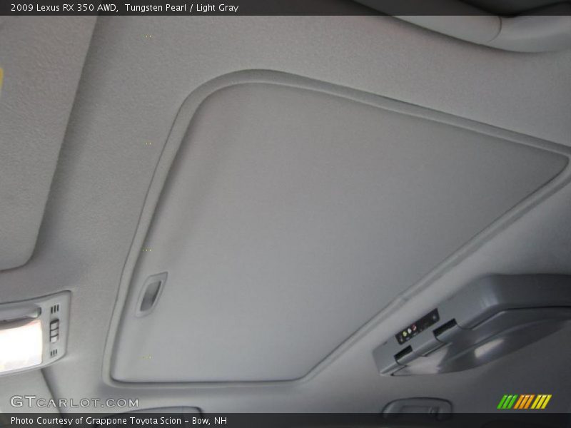 Tungsten Pearl / Light Gray 2009 Lexus RX 350 AWD
