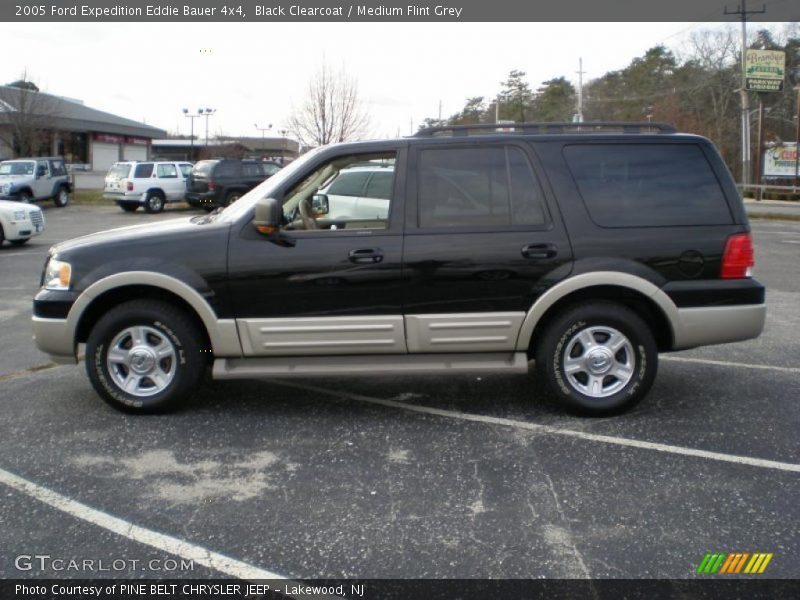 Black Clearcoat / Medium Flint Grey 2005 Ford Expedition Eddie Bauer 4x4