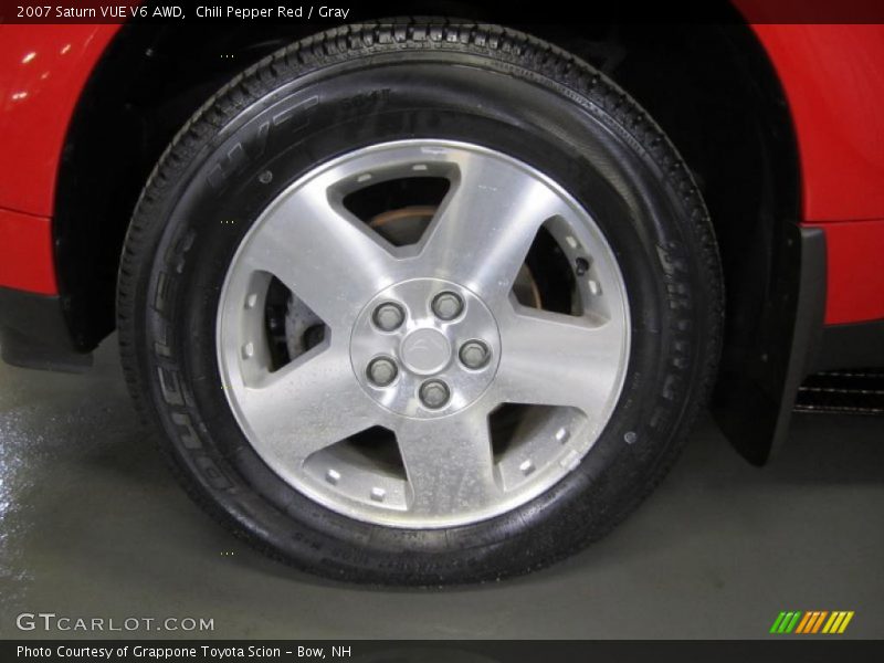 Chili Pepper Red / Gray 2007 Saturn VUE V6 AWD