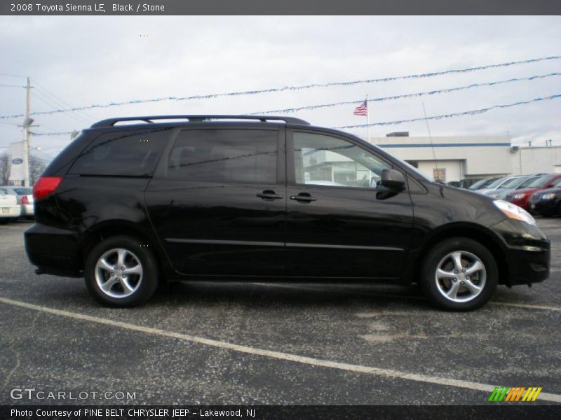 Black / Stone 2008 Toyota Sienna LE