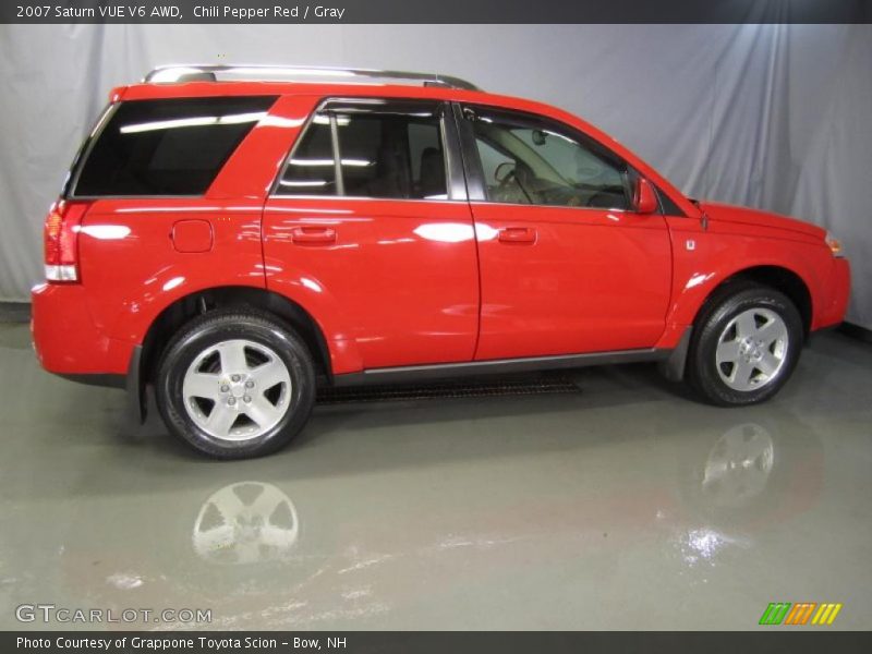 Chili Pepper Red / Gray 2007 Saturn VUE V6 AWD