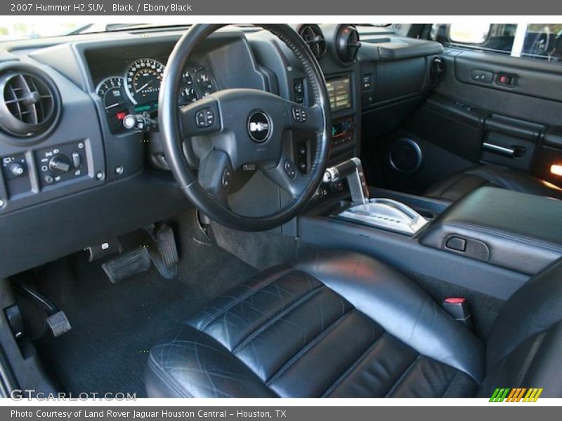 Black / Ebony Black 2007 Hummer H2 SUV