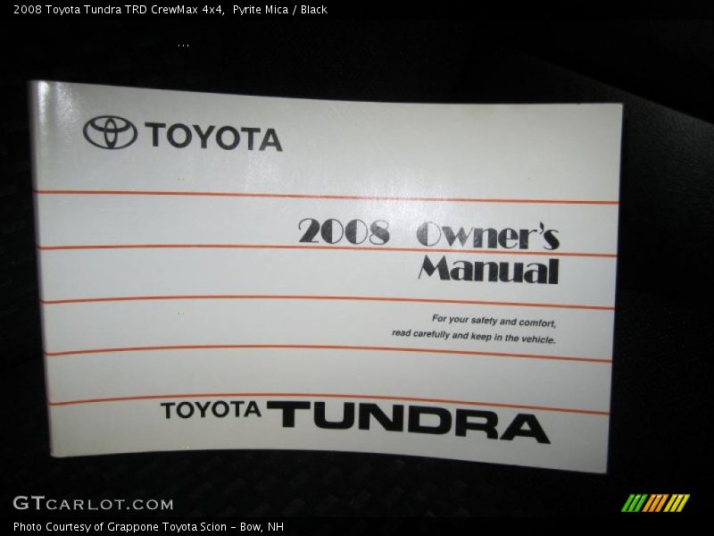 Pyrite Mica / Black 2008 Toyota Tundra TRD CrewMax 4x4