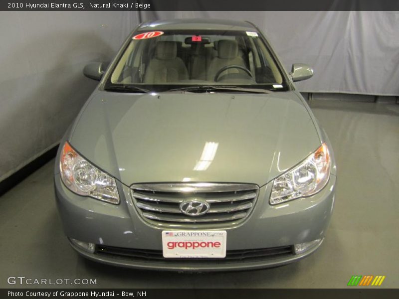 Natural Khaki / Beige 2010 Hyundai Elantra GLS