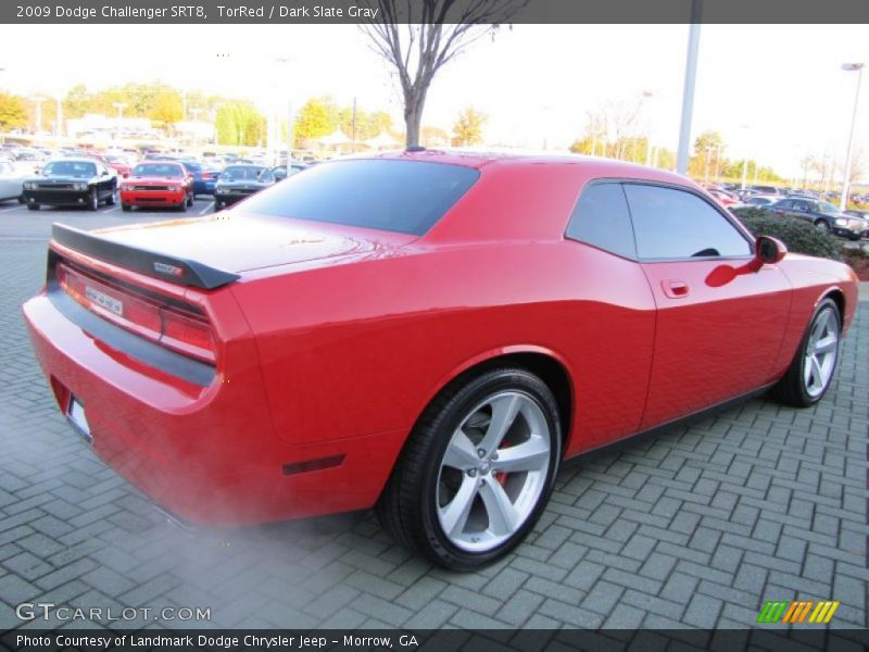 TorRed / Dark Slate Gray 2009 Dodge Challenger SRT8