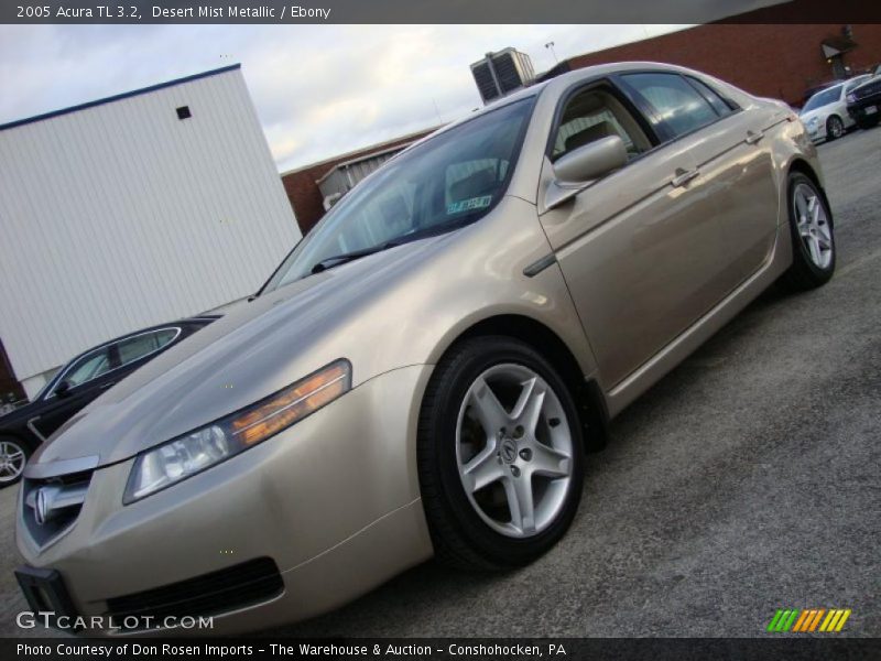 Desert Mist Metallic / Ebony 2005 Acura TL 3.2