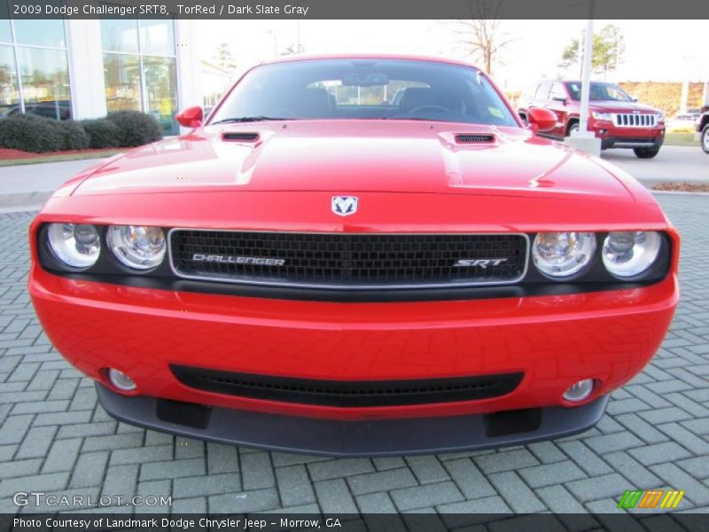 TorRed / Dark Slate Gray 2009 Dodge Challenger SRT8