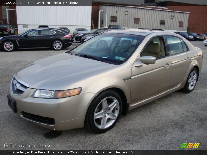 Desert Mist Metallic / Ebony 2005 Acura TL 3.2