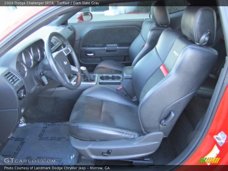 TorRed / Dark Slate Gray 2009 Dodge Challenger SRT8
