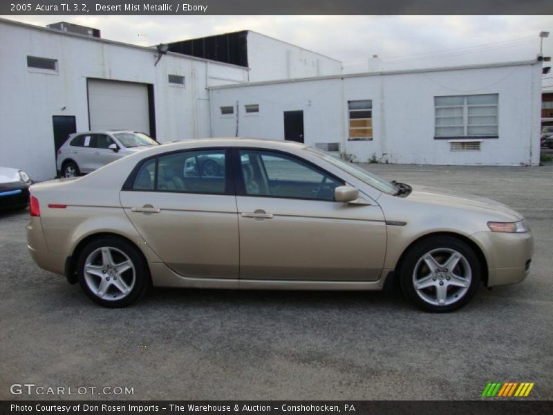 Desert Mist Metallic / Ebony 2005 Acura TL 3.2