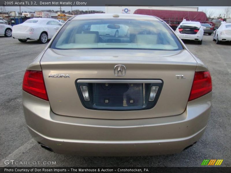 Desert Mist Metallic / Ebony 2005 Acura TL 3.2