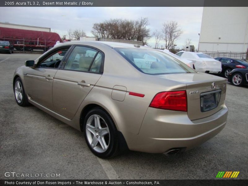 Desert Mist Metallic / Ebony 2005 Acura TL 3.2