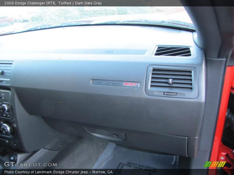 TorRed / Dark Slate Gray 2009 Dodge Challenger SRT8