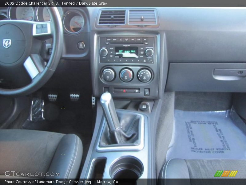 TorRed / Dark Slate Gray 2009 Dodge Challenger SRT8