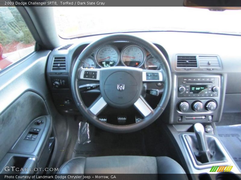 TorRed / Dark Slate Gray 2009 Dodge Challenger SRT8